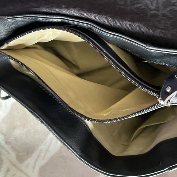 Donna Karan DKNY Monogram Canvas Leather Satchel - Picture 8 of 13